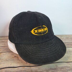 Vintage 1980s Corduroy IMS Trucker Hat Made In USA